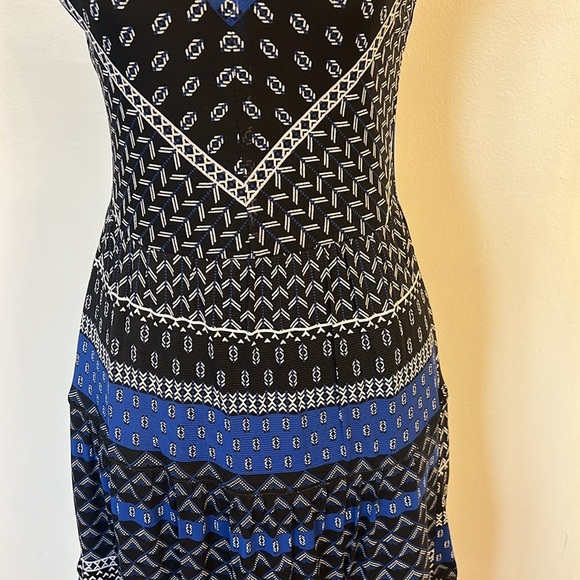 Tahari Lightweight Cottagecore, Midi, Boho Nylon Spandex Blend Dress, Sz. XS. - Picture 3 of 14